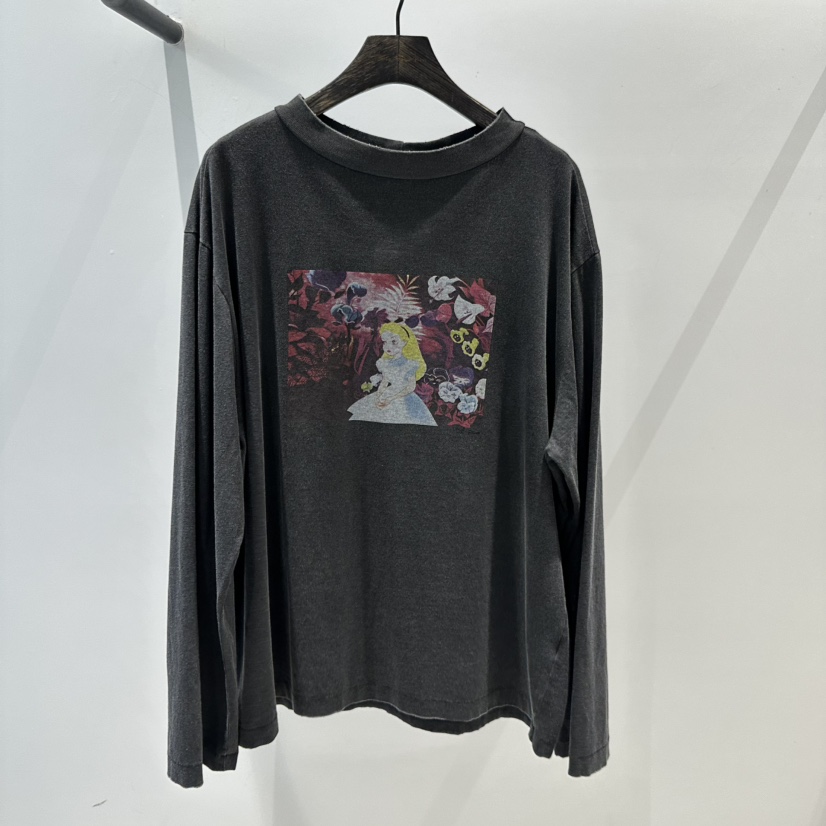 JANE BIRKIN韓國直郵女裝新款推薦職業熱賣時尚人氣長袖T恤JANE BIRKIN設計師品牌長袖T恤圖色2