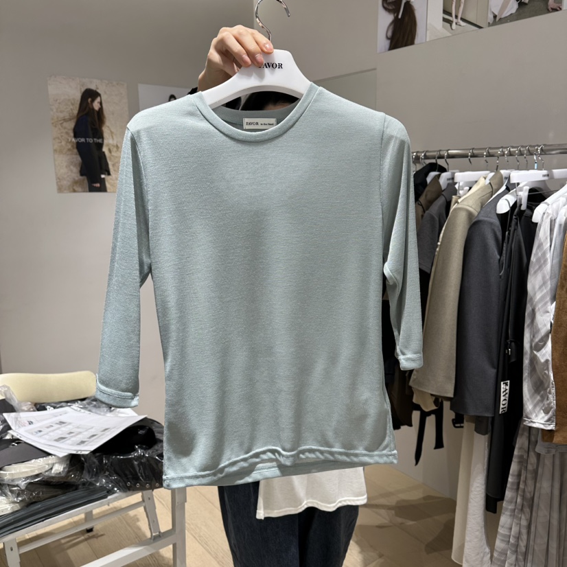 FAVOR-P韓國東大門直郵女士新款時尚休閑26春夏推薦熱賣T恤FAVOR-PT恤圖色3