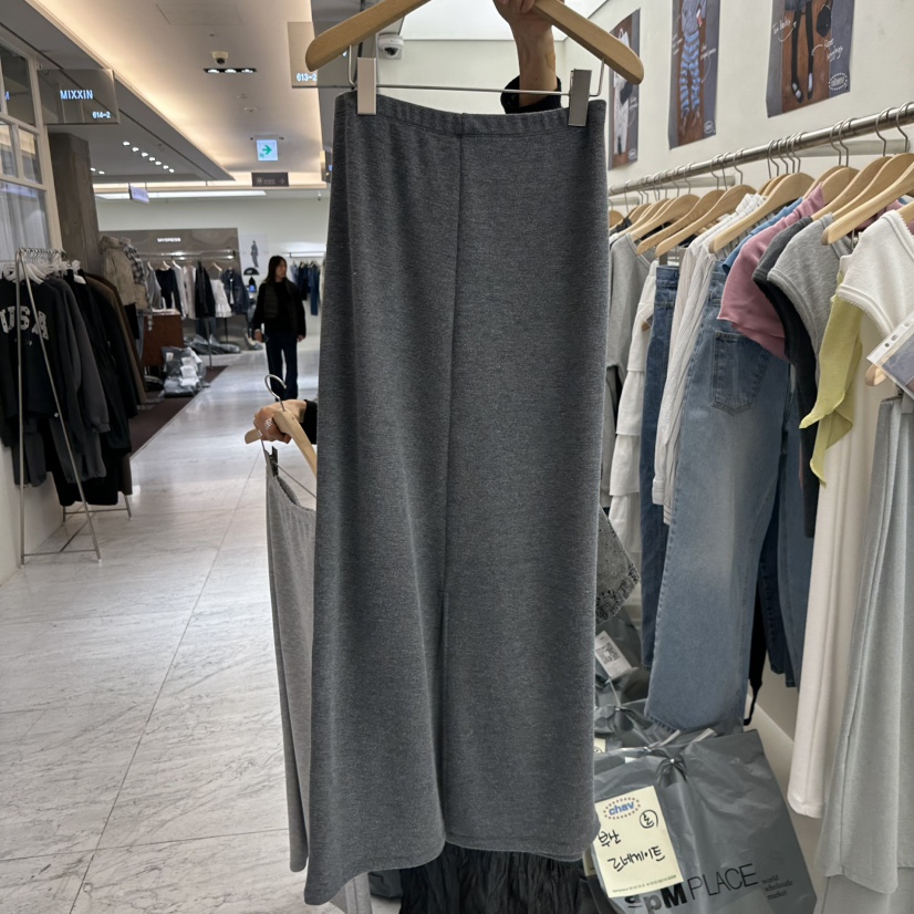 CHAV韓國東大門代購女裝新品熱賣職業休閑26春夏時尚長裙CHAV長裙