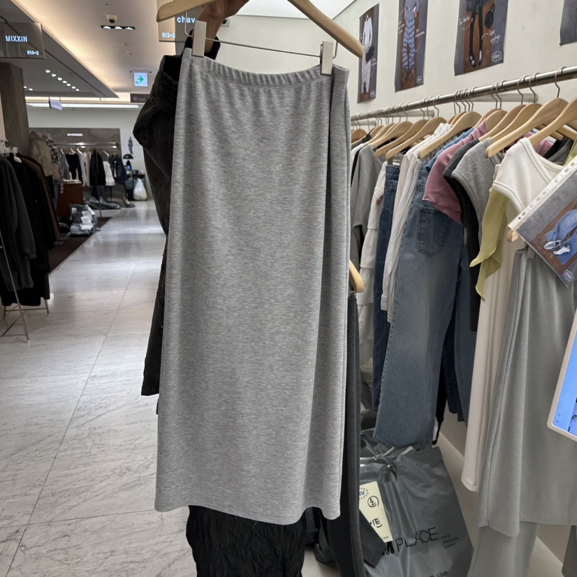 CHAV韓國東大門代購女裝新品熱賣職業休閑26春夏時尚長裙CHAV長裙圖色1