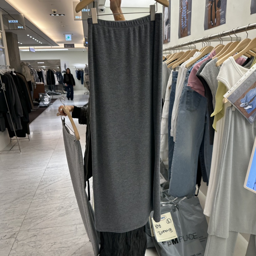 CHAV韓國東大門代購女裝新品熱賣職業休閑26春夏時尚長裙CHAV長裙圖色2