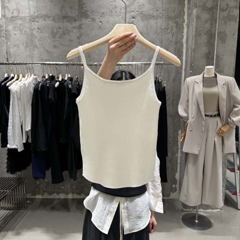 JUNI韓國直郵實拍女裝新款推薦人氣時尚熱賣休閑吊帶背心my juni吊帶/背心