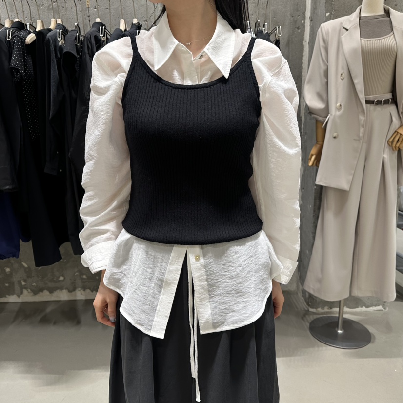 JUNI韓國直郵實拍女裝新款推薦人氣時尚熱賣休閑吊帶背心my juni吊帶/背心圖色3