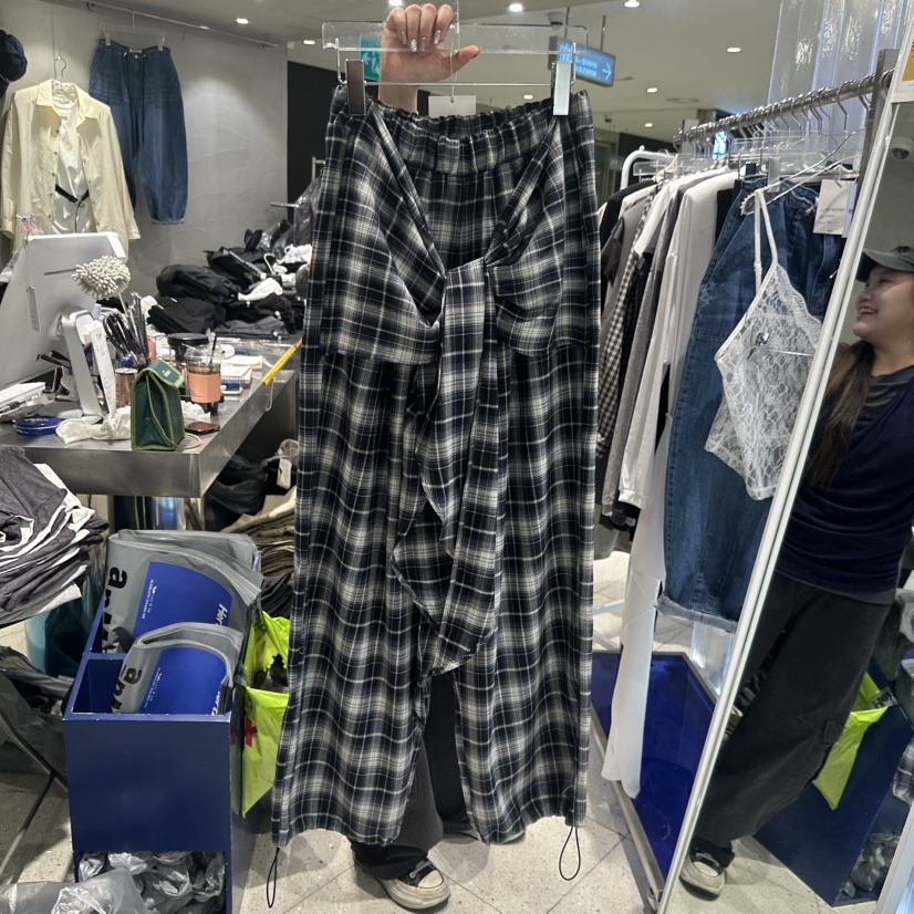 HERTZ-P韓國東大門直郵女士新款人氣休閑推薦時尚休閑褲HERTZ-P休閑褲圖色1深藍色