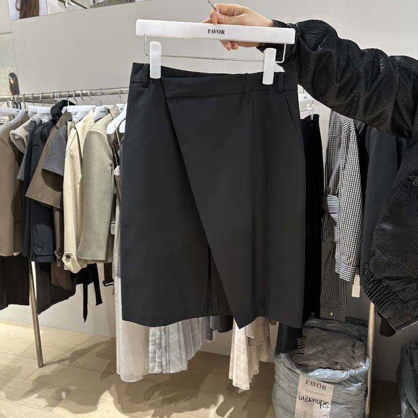 FAVOR-P韓國東大門直郵女士新款職業推薦時尚半身裙中短裙FAVOR-P半身裙/中短裙圖色2