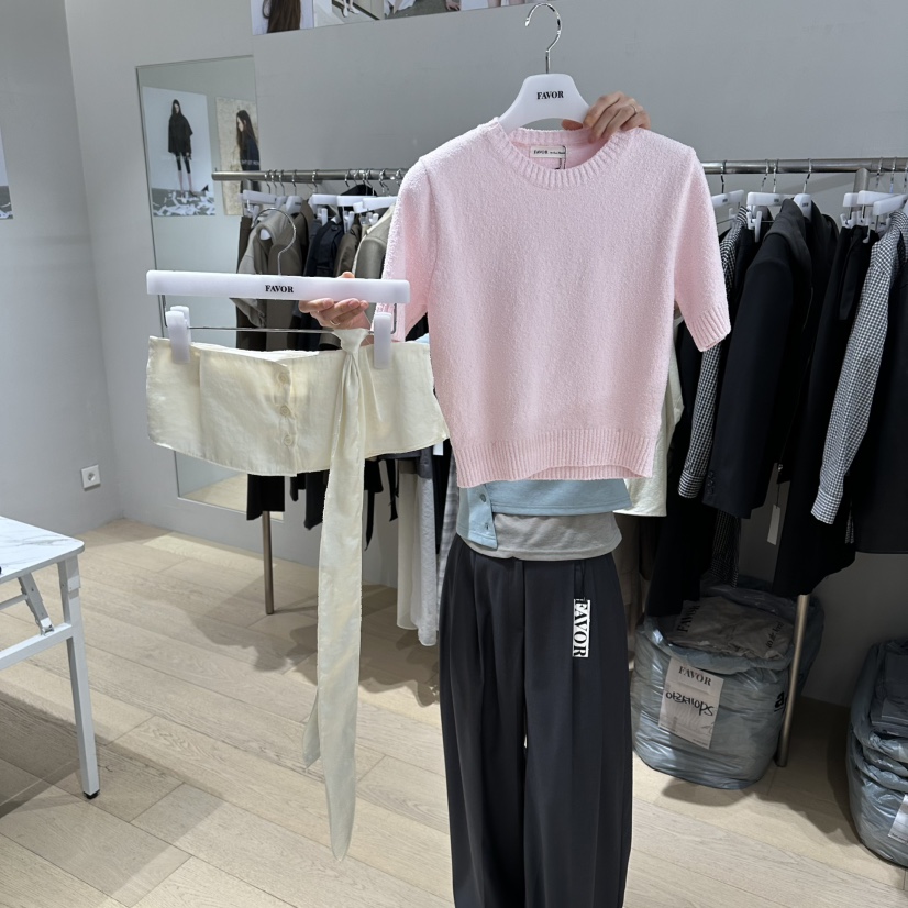 FAVOR-P韓國東大門直郵女士新品26春夏時尚熱賣人氣套裝FAVOR-P套裝圖色3