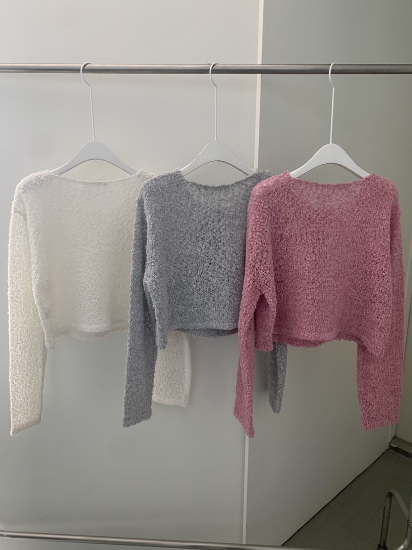 SHOP POSTER韓國直郵實拍女裝新品時尚休閑推薦針織衫開衫SHOP_POSTER針織衫