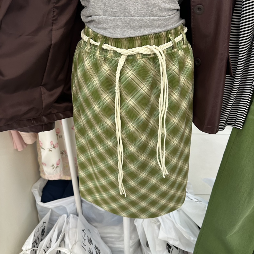 EGG IS韓國東大門代購女裝新款職業時尚休閑半身裙中短裙EGG IS半身裙/中短裙圖色1