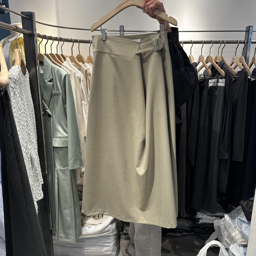 HABLE韓國代購女士新款熱賣休閑26春夏人氣職業時尚推薦長裙HABLE長裙圖色1