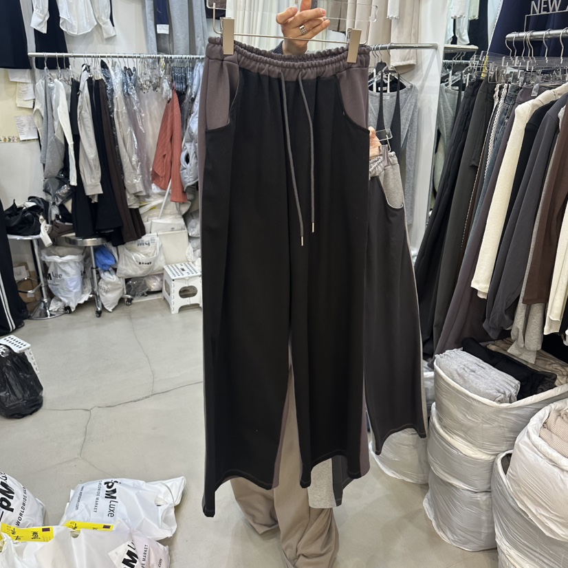 BILLION-L韓國直郵實拍女士新品休閑職業推薦時尚休閑褲BILLION-L休閑褲圖色2