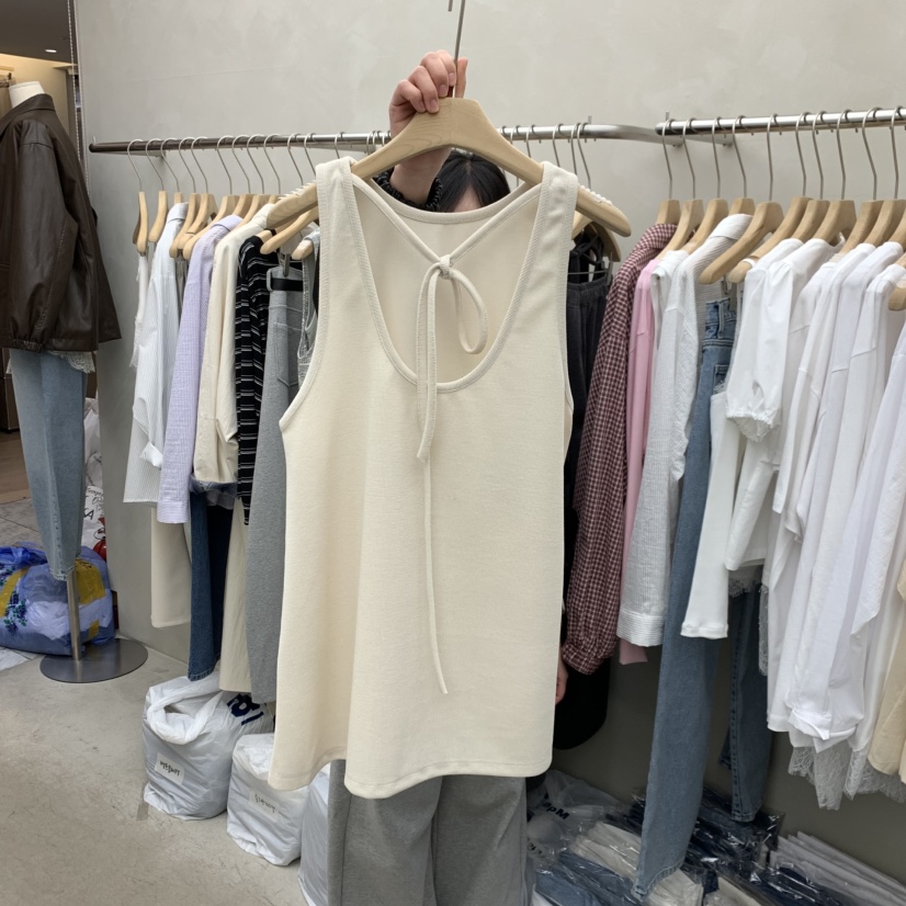 MURR韓國東大門直郵女士新款熱賣職業26春夏人氣吊帶背心MURR吊帶/背心