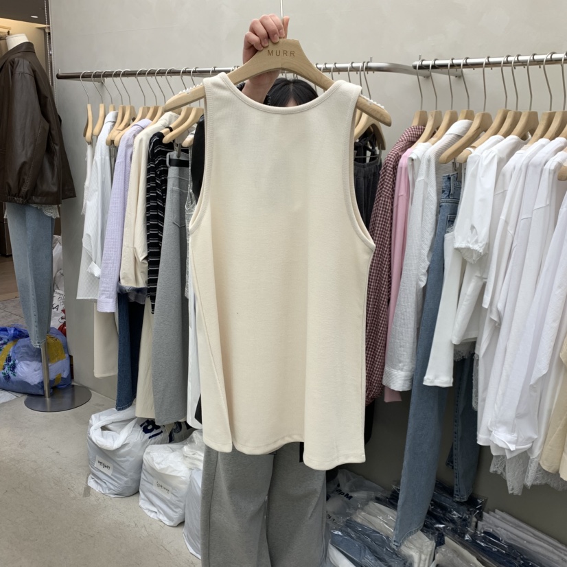MURR韓國東大門直郵女士新款熱賣職業26春夏人氣吊帶背心MURR吊帶/背心圖色1