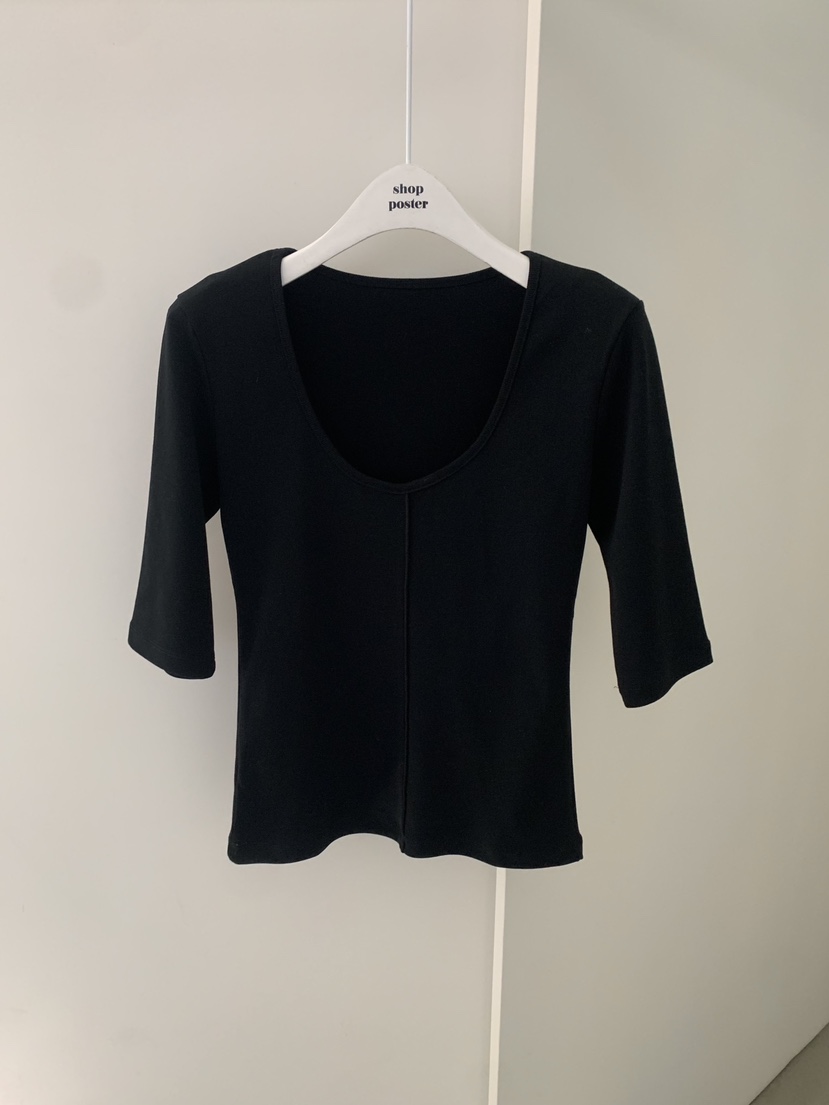 SHOP POSTER韓國東大門直郵女士新款休閑人氣時尚長袖T恤SHOP_POSTER長袖T恤圖色3