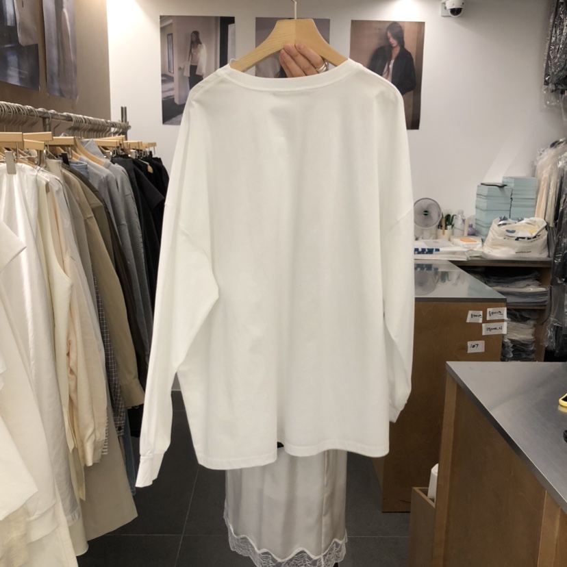 BLAIR韓國直郵女士新品26春夏休閑熱賣職業時尚人氣長袖T恤BLAIR seoul長袖T恤