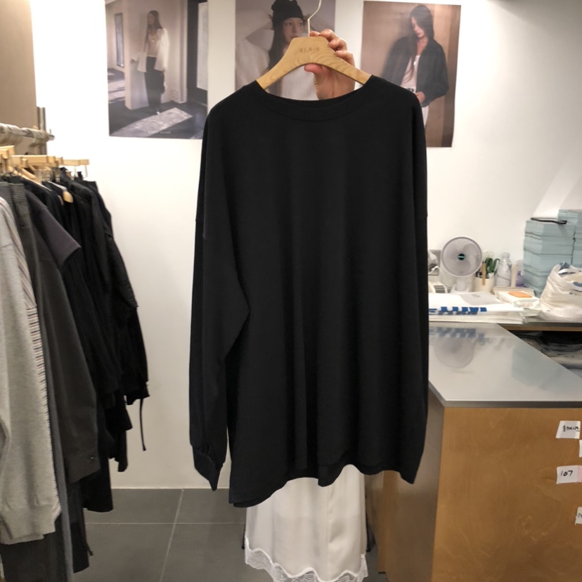 BLAIR韓國直郵女士新品26春夏休閑熱賣職業時尚人氣長袖T恤BLAIR seoul長袖T恤圖色3