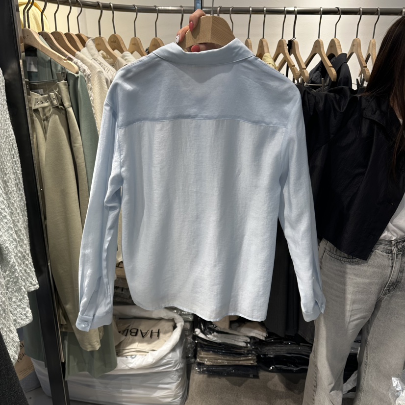 HABLE韓國東大門直郵女裝新款26春夏熱賣推薦職業襯衫蕾絲衫HABLE襯衫/蕾絲衫