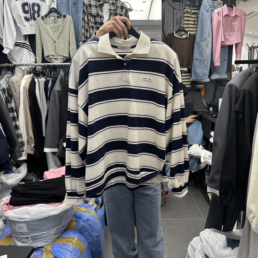 A-DEL韓國東大門代購女裝新款人氣推薦熱賣26春夏職業衛衣A-DEL衛衣圖色1