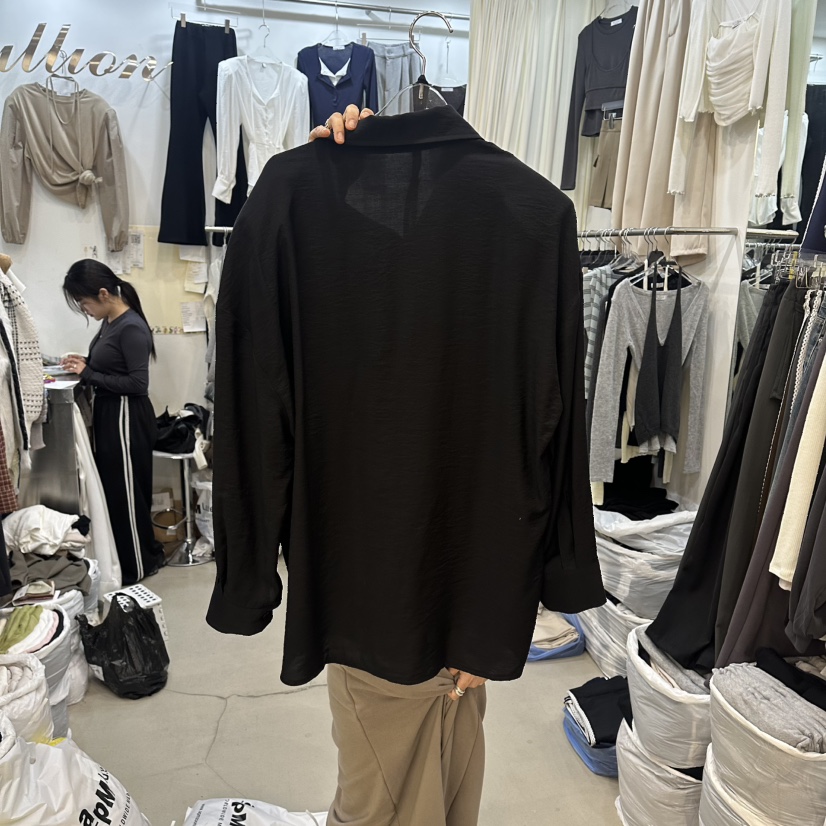 BILLION-L韓國東大門代購女裝新品職業休閑熱賣襯衫蕾絲衫BILLION-L襯衫/蕾絲衫