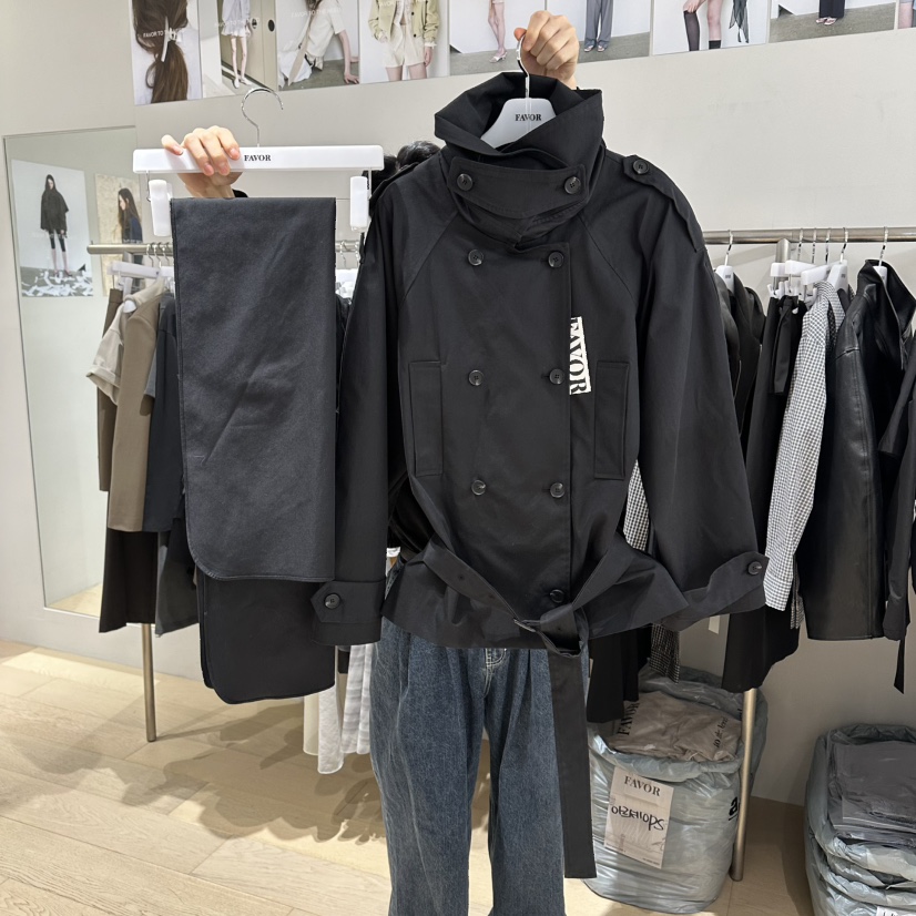 FAVOR-P韓國直郵女裝新品推薦職業26春夏時尚套裝含腰帶FAVOR-P套裝圖色3