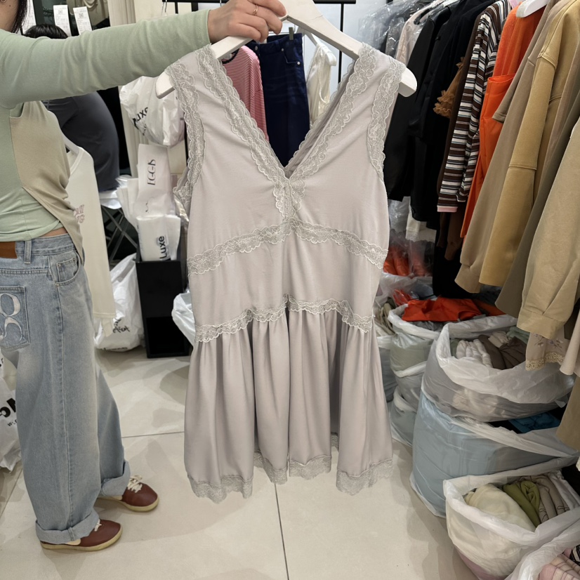 EGG IS韓國代購女裝新款推薦26春夏時尚休閑人氣職業連衣裙EGG IS連衣裙