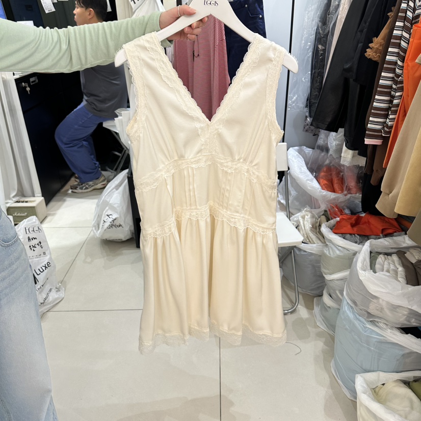 EGG IS韓國代購女裝新款推薦26春夏時尚休閑人氣職業連衣裙EGG IS連衣裙圖色1