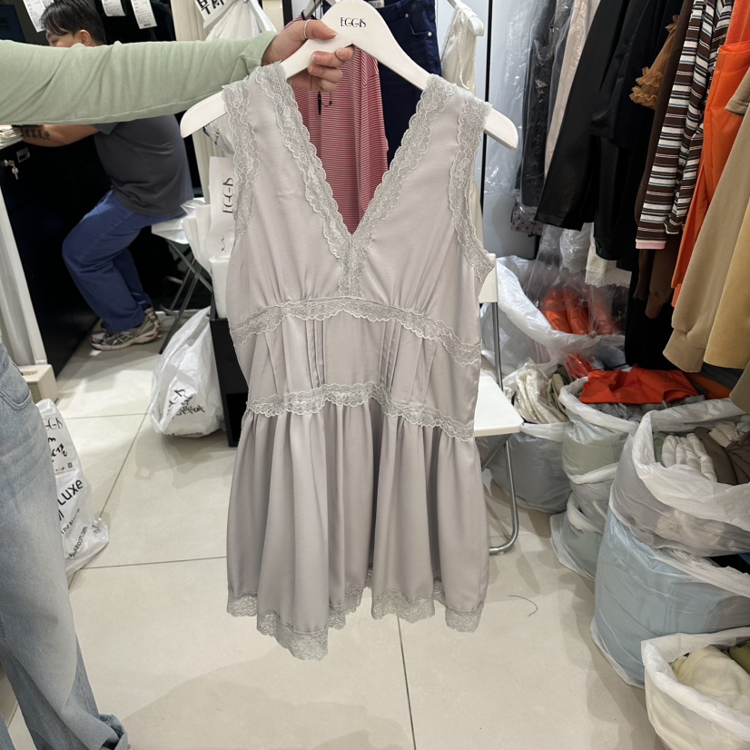 EGG IS韓國代購女裝新款推薦26春夏時尚休閑人氣職業連衣裙EGG IS連衣裙圖色2