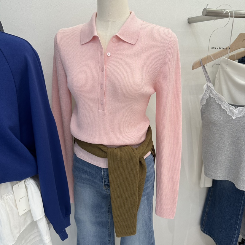 GRACIA韓國直郵女裝新品推薦人氣時尚26春夏休閑針織衫柔軟GRACIA針織衫圖色1