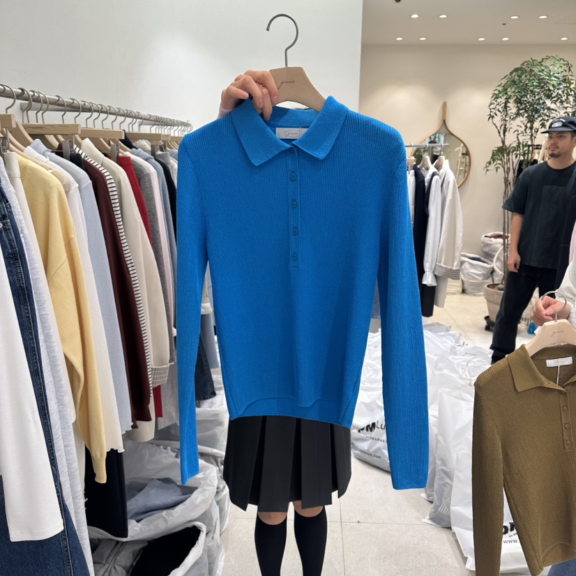 GRACIA韓國直郵女裝新品推薦人氣時尚26春夏休閑針織衫柔軟GRACIA針織衫圖色2