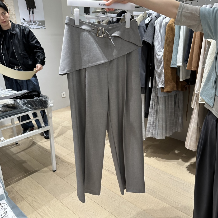FAVOR-P韓國代購女士新款休閑時尚推薦26春夏人氣職業裙褲FAVOR-P裙褲圖色1