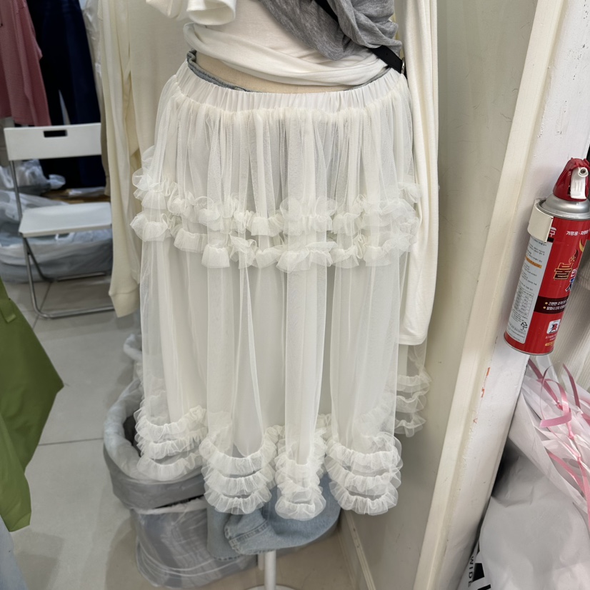 EGG IS韓國東大門直郵女士新款26春夏熱賣職業半身裙中短裙EGG IS半身裙/中短裙圖色1