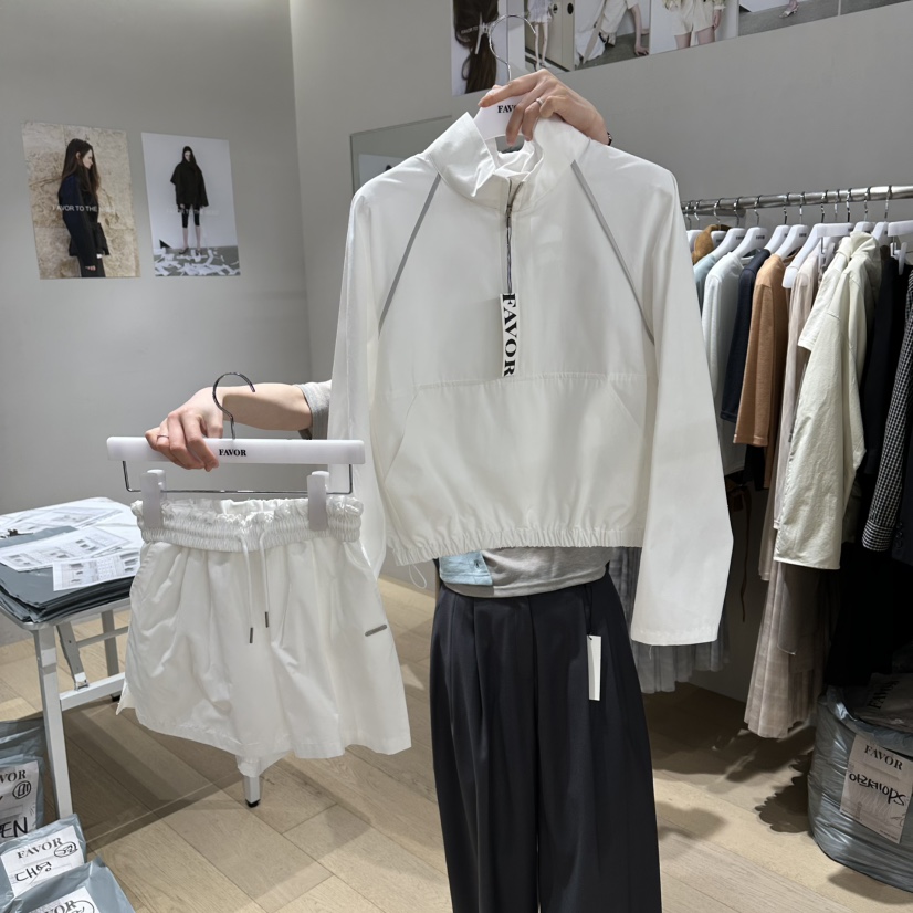 FAVOR-P韓國直郵實拍女裝新款休閑推薦職業時尚套裝兩件套FAVOR-P套裝圖色1