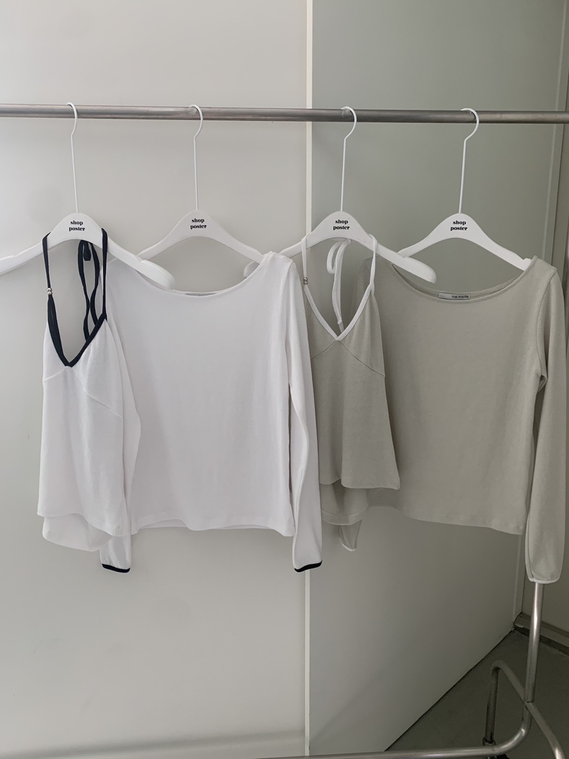 SHOP POSTER韓國直郵女裝新品時尚人氣休閑熱賣26春夏套裝SHOP_POSTER套裝