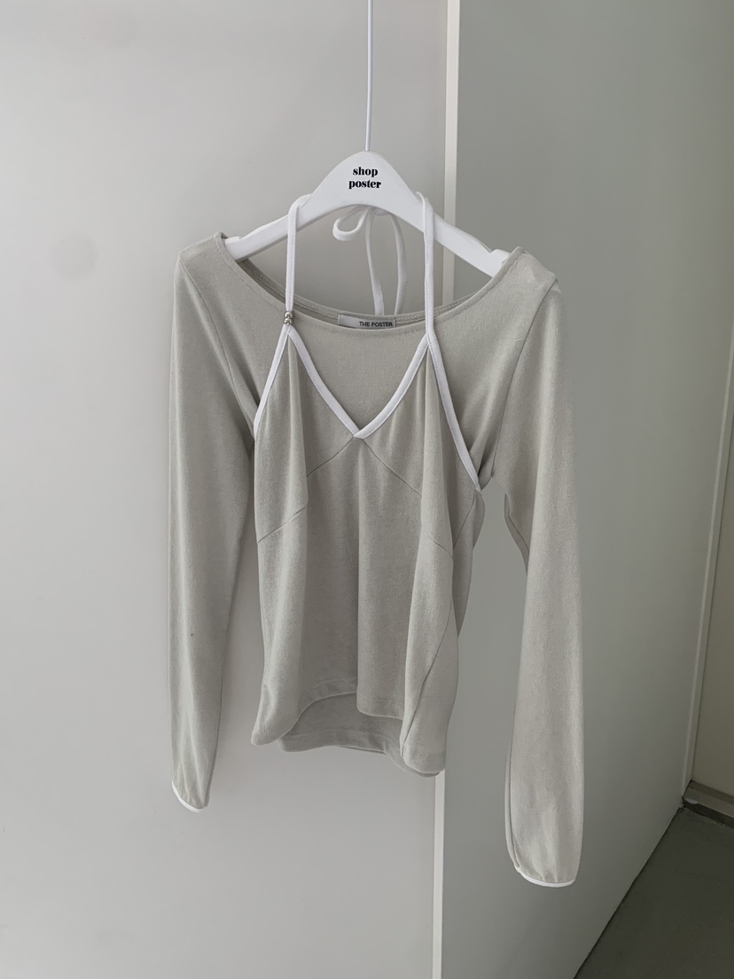 SHOP POSTER韓國直郵女裝新品時尚人氣休閑熱賣26春夏套裝SHOP_POSTER套裝圖色2