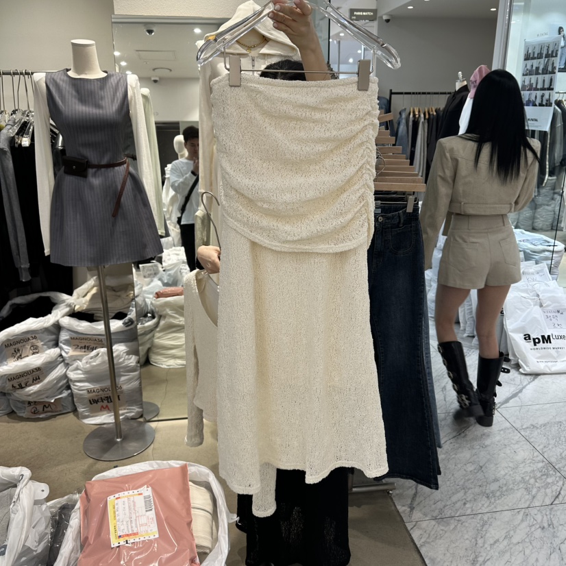 MAGNOLIA36-L韓國直郵實拍女士新品時尚26春夏休閑職業長裙MAGNOLIA36-L長裙