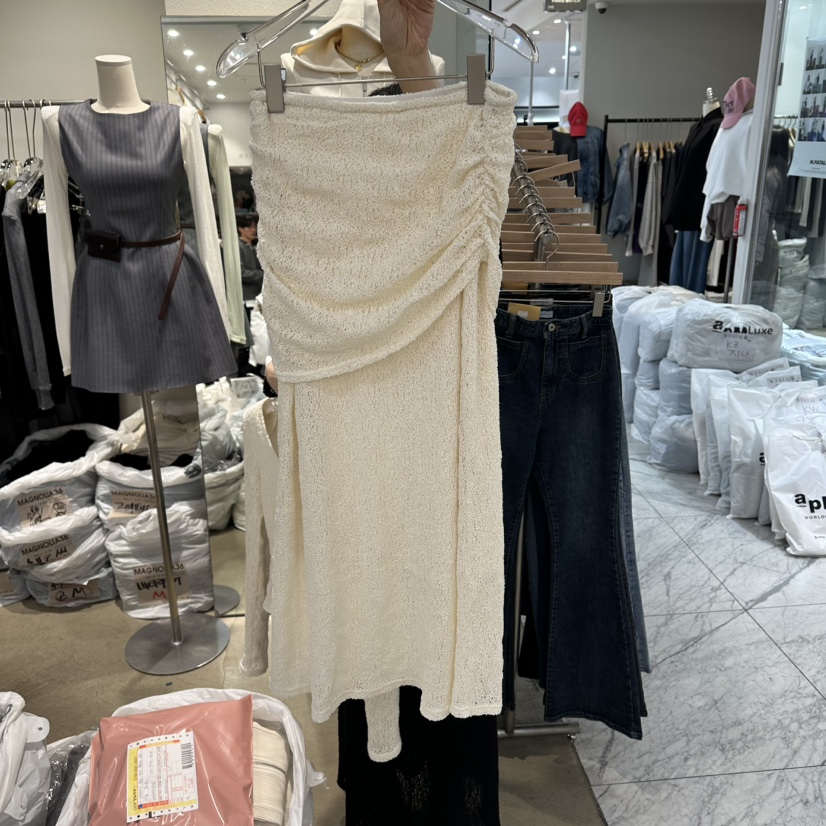 MAGNOLIA36-L韓國直郵實拍女士新品時尚26春夏休閑職業長裙MAGNOLIA36-L長裙圖色1