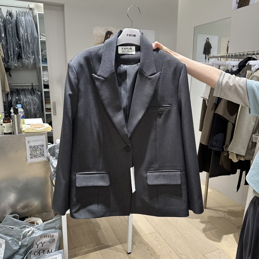 FAVOR-P韓國直郵實拍女裝新品推薦人氣休閑熱賣26春夏夾克FAVOR-P夾克圖色2