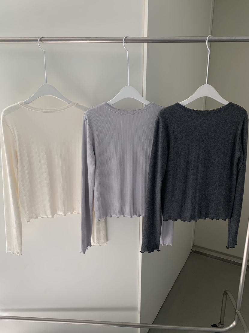 SHOP POSTER韓國直郵女裝新品人氣推薦時尚長袖T恤羊毛衫SHOP_POSTER長袖T恤