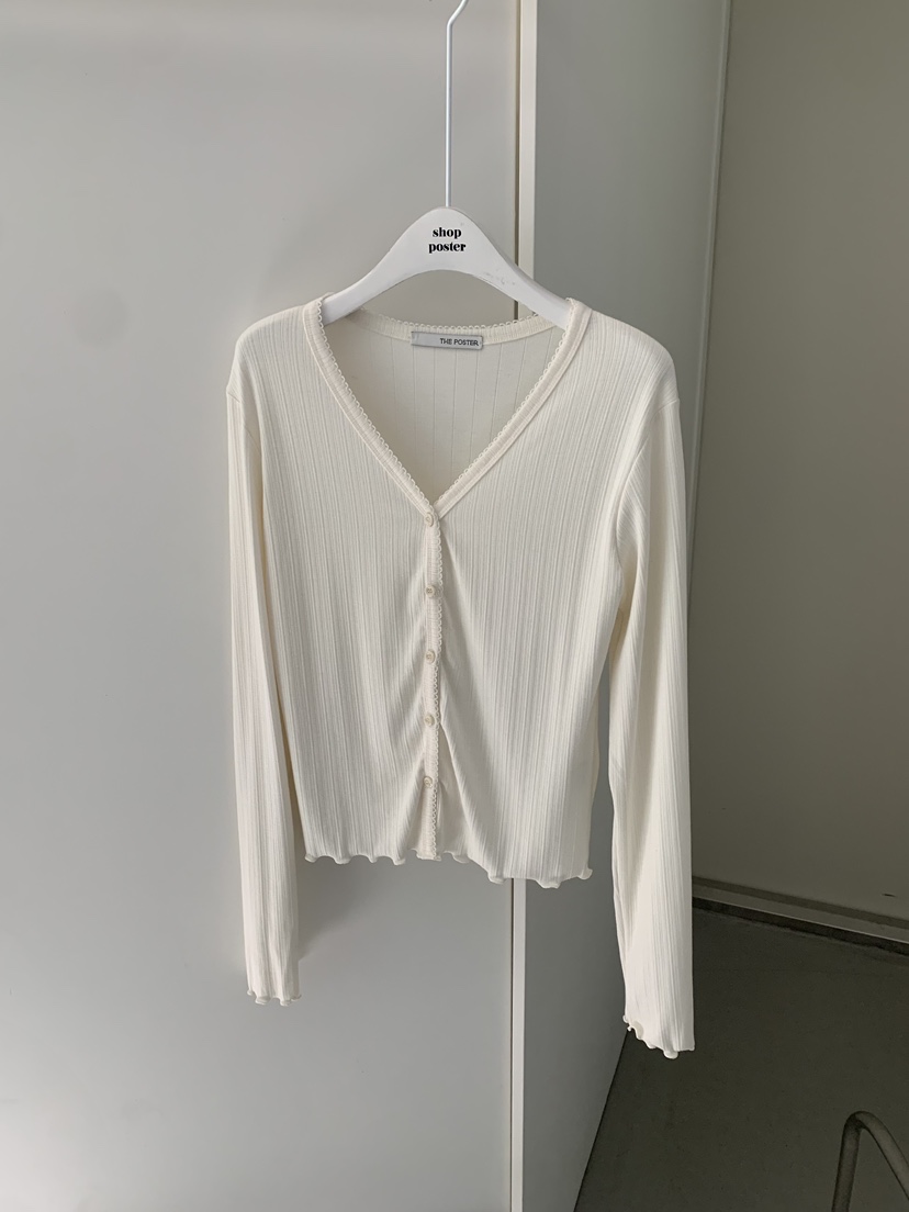 SHOP POSTER韓國直郵女裝新品人氣推薦時尚長袖T恤羊毛衫SHOP_POSTER長袖T恤圖色1