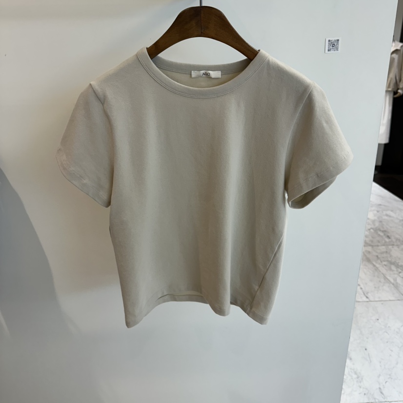 AGO韓國直郵女裝新品休閑職業26春夏人氣熱賣推薦時尚T恤AGOT恤圖色4