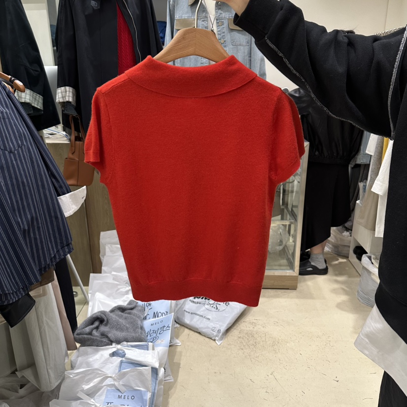 MELO韓國代購女裝新款時尚推薦26春夏休閑職業人氣針織衫MELO針織衫