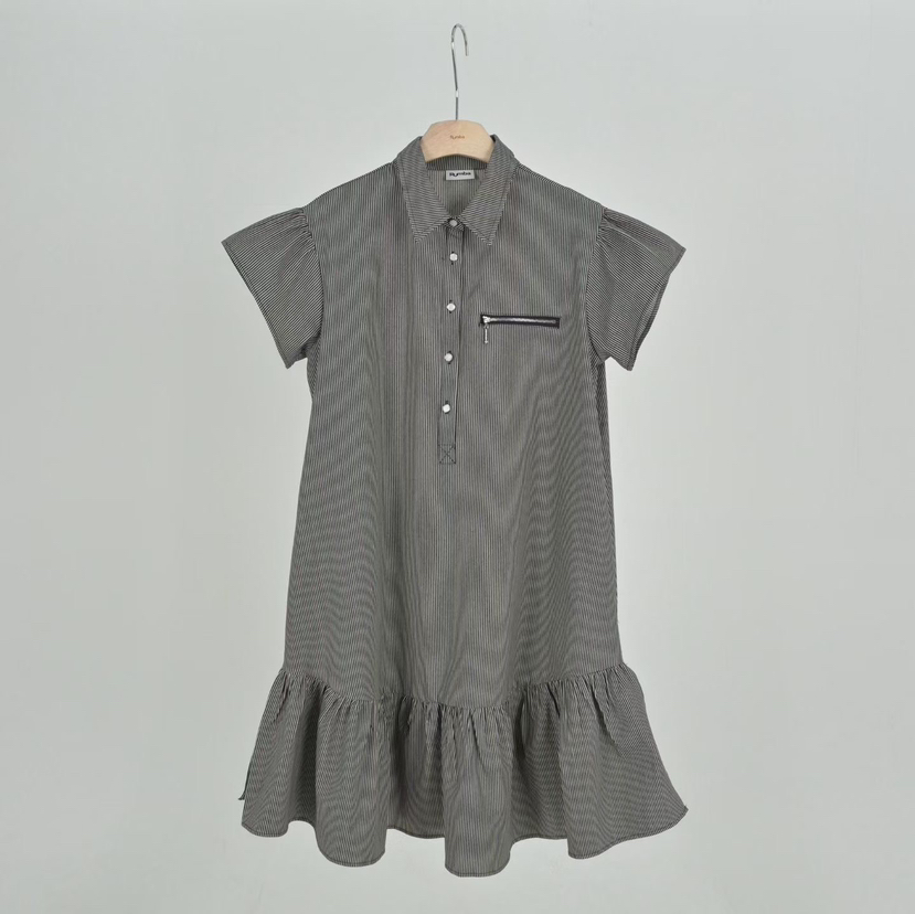 RUMBA韓國直郵女裝新品人氣時尚熱賣26春夏職業休閑連衣裙RUMBA連衣裙圖色2