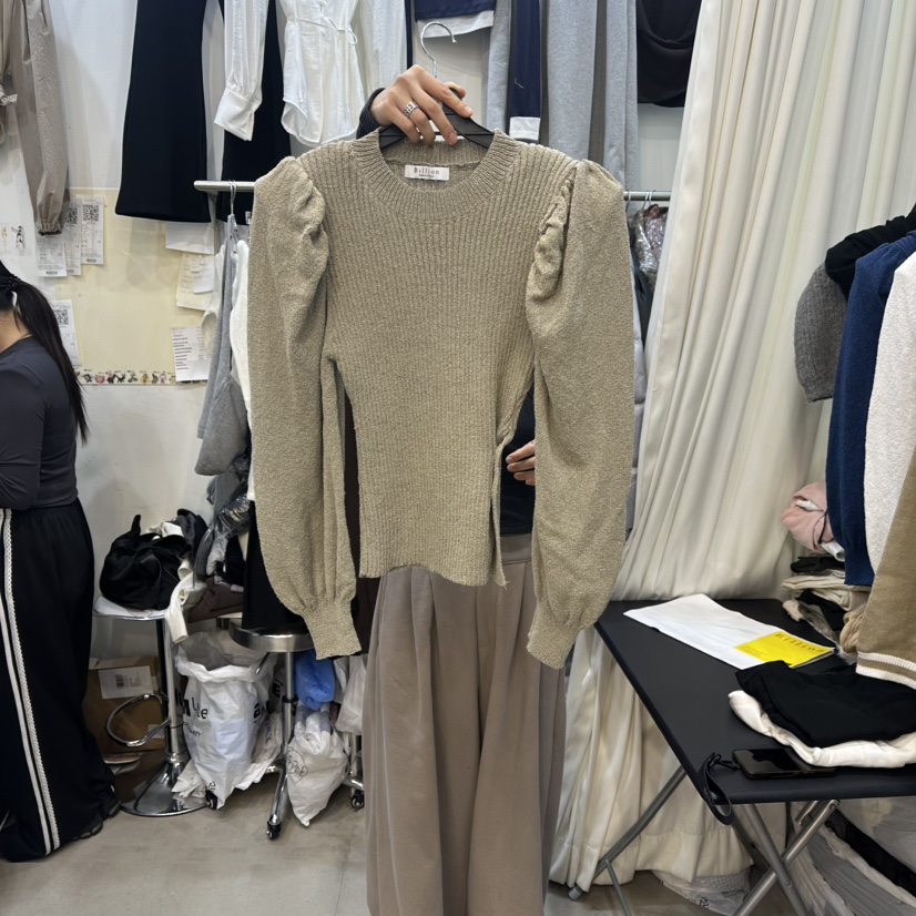 BILLION-L韓國東大門代購女士新品26春夏職業熱賣針織衫BILLION-L針織衫圖色2