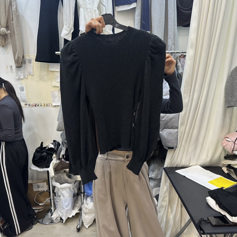 BILLION-L韓國東大門代購女士新品26春夏職業熱賣針織衫BILLION-L針織衫圖色3