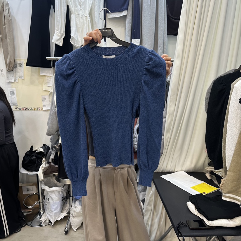 BILLION-L韓國東大門代購女士新品26春夏職業熱賣針織衫BILLION-L針織衫圖色4