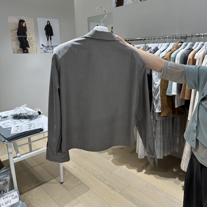 FAVOR-P韓國直郵女裝新款26春夏時尚休閑熱賣推薦職業夾克FAVOR-P夾克