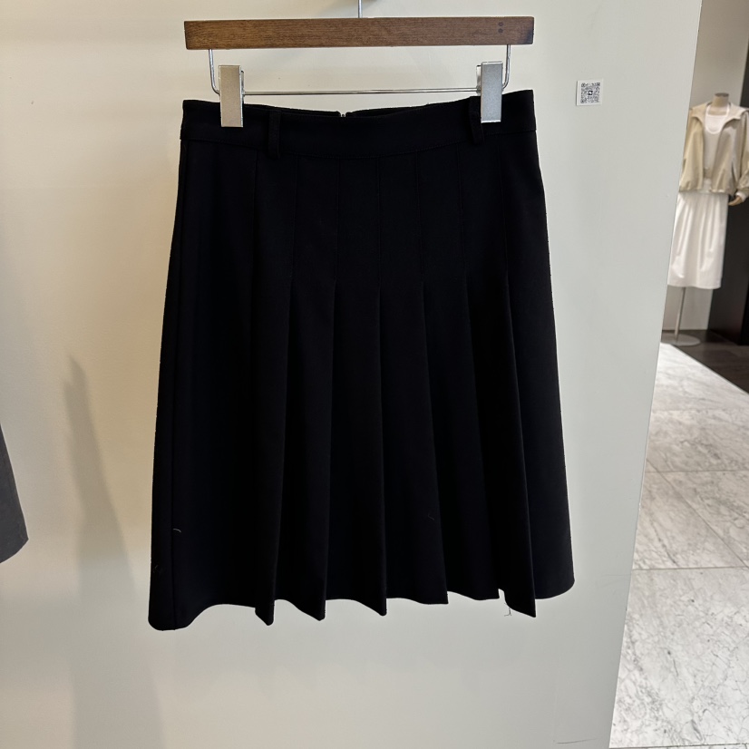 AGO韓國東大門直郵女士新款時尚休閑熱賣26春夏半身裙中短裙AGO半身裙/中短裙圖色2黑色