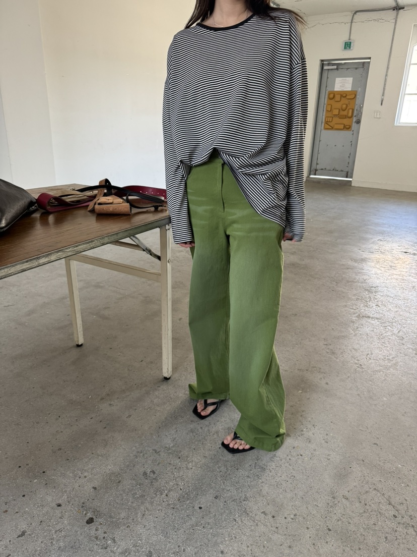 EGG IS韓國代購女裝新品26春夏人氣推薦時尚職業長袖T恤EGG IS長袖T恤圖色1