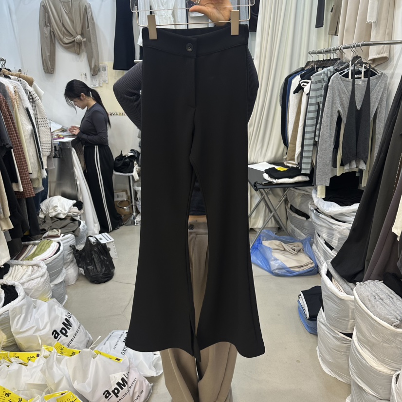 BILLION-L韓國東大門代購女士新品26春夏推薦休閑休閑褲BILLION-L休閑褲圖色2黑色