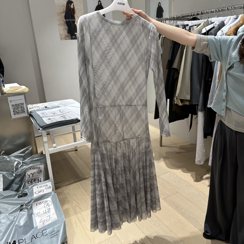 FAVOR-P韓國東大門直郵女士新款熱賣26春夏職業時尚連衣裙FAVOR-P連衣裙圖色3