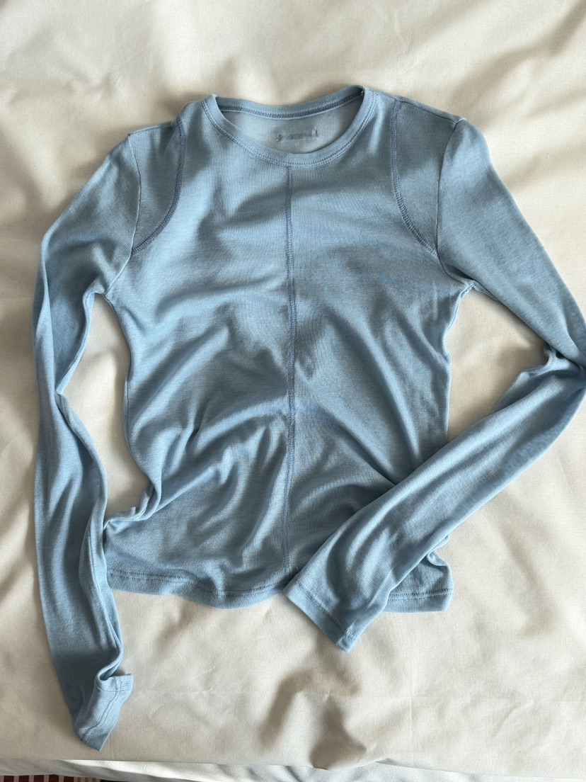 I MFACT韓國東大門直郵女裝新款時尚26春夏長袖T恤不含內搭I MFACT長袖T恤圖色4